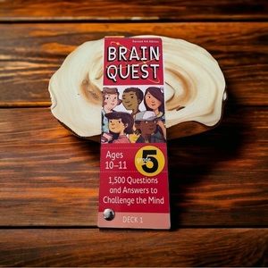 Brain quest for 5th grade. Trivia. Educational fun!